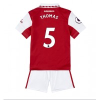 Fotbalové Dres Arsenal Thomas Partey #5 Dětské Domácí 2022-23 Krátký Rukáv (+ trenýrky)
